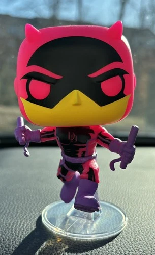Funko Pop! Vinyl: Marvel - Daredevil (Black Light) - Target (Exclusive) #1360