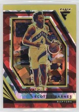 2022-23 Panini Flux Red Cracked Ice Prizm Scottie Barnes #5 12z3