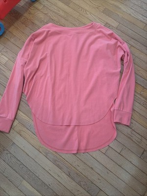 Blakeley Brand Coral Soft Pullover With Thumb holes Women s Plus Size 3x Euc