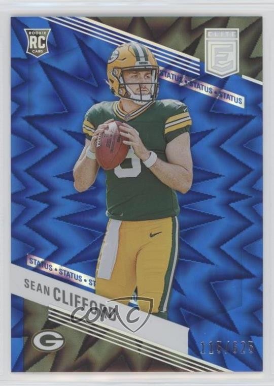 2023 Panini Donruss Elite Rookies Status Explosion /625 Sean Clifford #181 im4