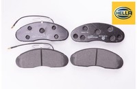 Hella 8DB355005-341 Bremsbelagsatz FüR Scheibenbremse Bremsbelagsatz