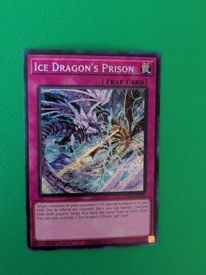 Yugioh TCG Ice Dragon's Prison Secret Rare RA01-EN078 NM