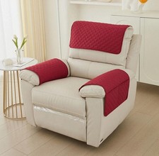 Sofa Cover 3/4/5Pcs Recliner Slipcovers Chair Arm Covers with Pockets-Headrest