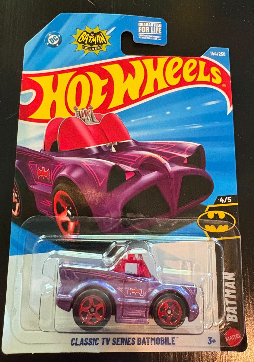2026 HOT WHEELS PURPLE DC CLASSIC TV SERIES BATMOBILE 4/5 BATMAN