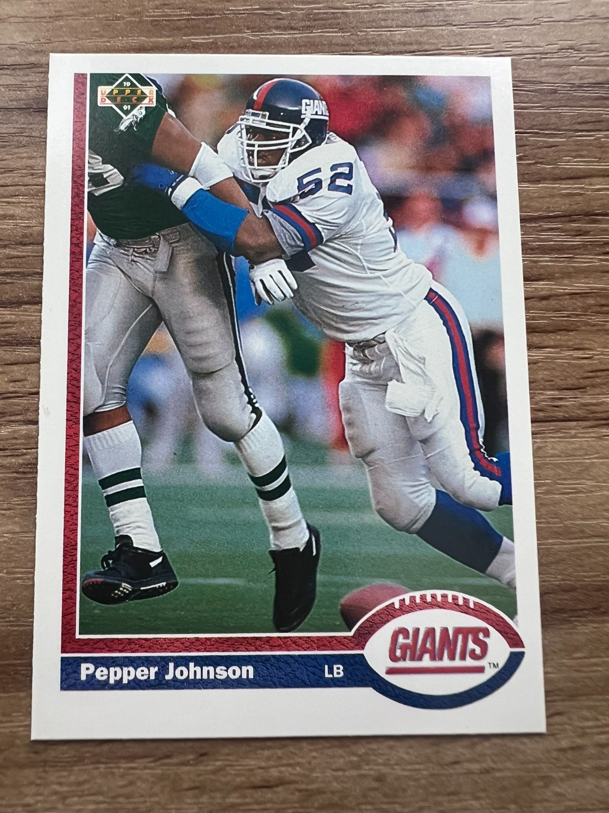 1991 Upper Deck - Pepper Johnson #183