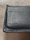 Salvatore Ferragamo Genuine Black Leather Bi-Fold Wallet Preowned — photo 3