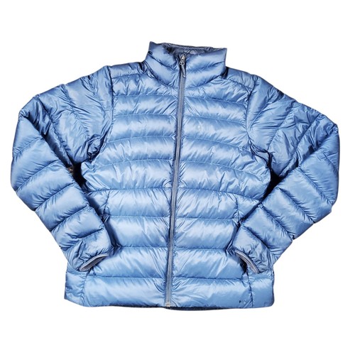 REI Co-op 650 Fill Goose Down Womens Puffer Navy Blue Jacket S