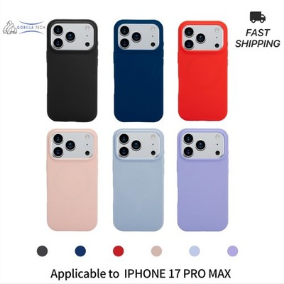 Für iPhone 17 Pro Max Hülle Silikon Flüssigsilikon Slim Stoßfest Handyhülle