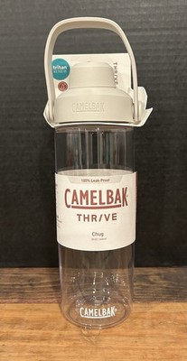 CamelBak 20oz Thrive Chug Water Bottle Tritan Renew Leak Proof Lid ~ CLEAR - NEW