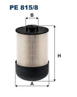 Filtron Kraftstofffilter PE 815/8 Filtereinsatz FüR Opel Nissan Mercedes Renault