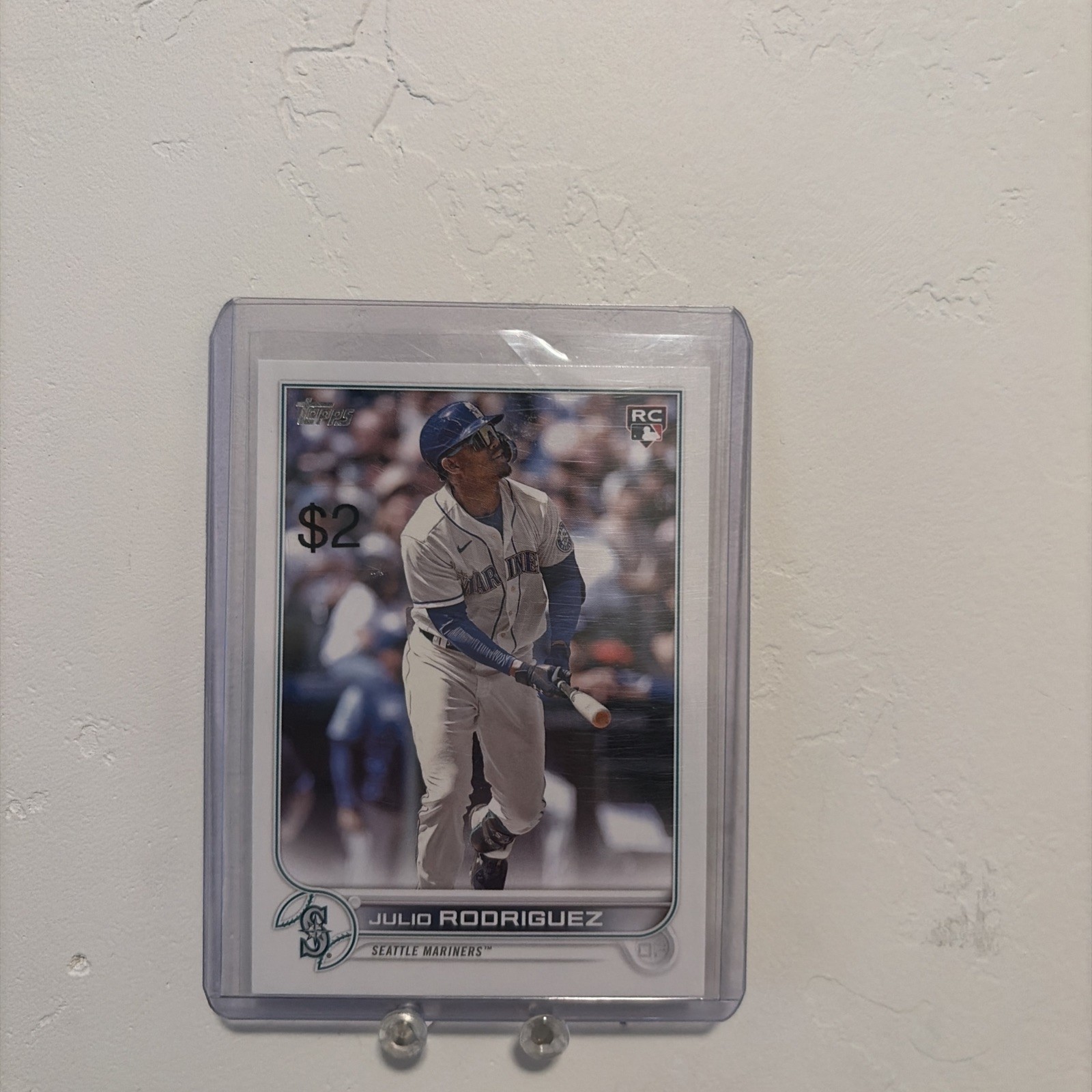 2022 Topps Update #US44 Julio Rodriguez RC Rookie Seattle Mariners