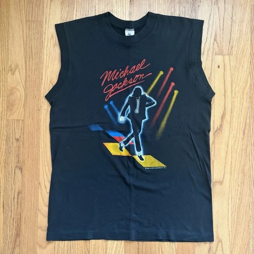 Original 80s Michael Jackson Victory Tour T Shirt M 1980s vintage concert t-shirt, vintage, single stitch, B+ condition