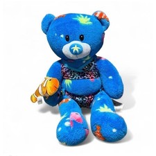 Build-A-Bear Deep Blue Sea Bear 2012 Tropical Fish Plush w/ Bikini  Clownfish