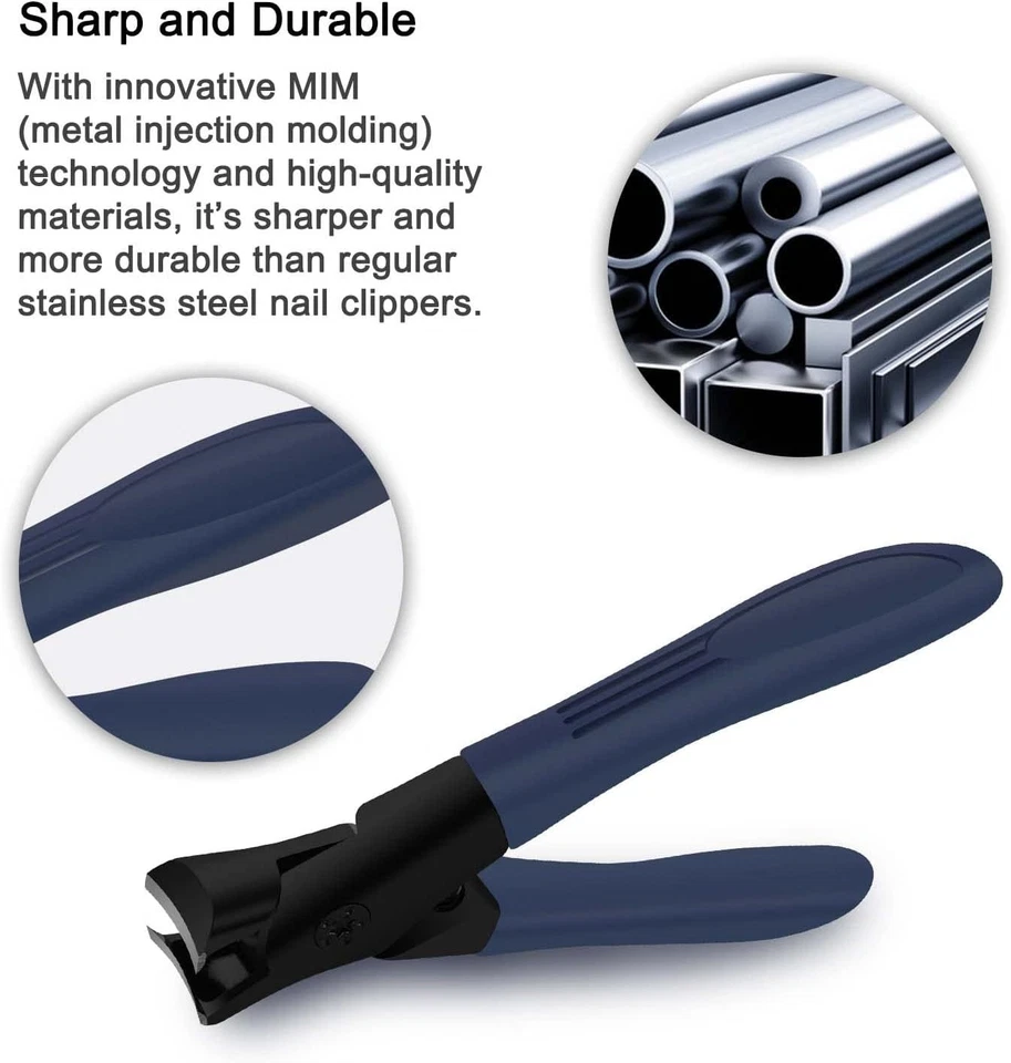 Ножницы для ногтей ортопедические кусачки для толстых ногтей пожилых мужчин - Изображение 4 из 4