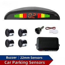 Car Parking Sensors Parking Kit 22mm 4Sensors LED Display Backlight Reverse