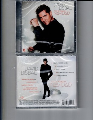 DAVID BISBAL - TODO ES POSBILE EN NAVIDAD (CD 2024) SEALED *10 TRACKS*