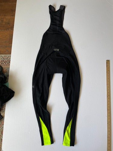 GORE C3 Thermo Cycling Bib Tights+ Men's XL Black/Yellow GORE BIKE WEAR