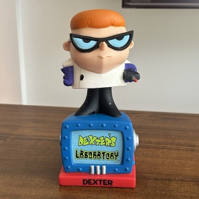Vintage Dexter s Laboratory Bobble Head Figure Statue Cartoon Network 07