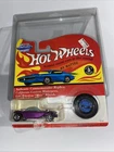 Vintage 1993 Mattel Hot Wheels Beatnik Bandit Purple With Plastic Protector