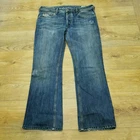 Diesel Zatiny Jeans Mens W34 L30 Blue Regular Fit Bootcut Flare Leg 0071S