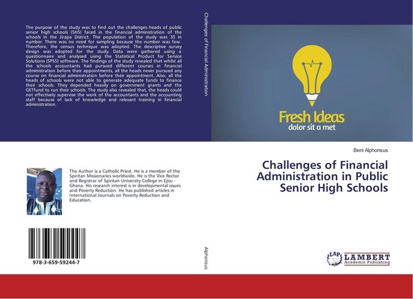 Challenges Of Financial Administration In Public Senior High Schools Beni Alphon-image