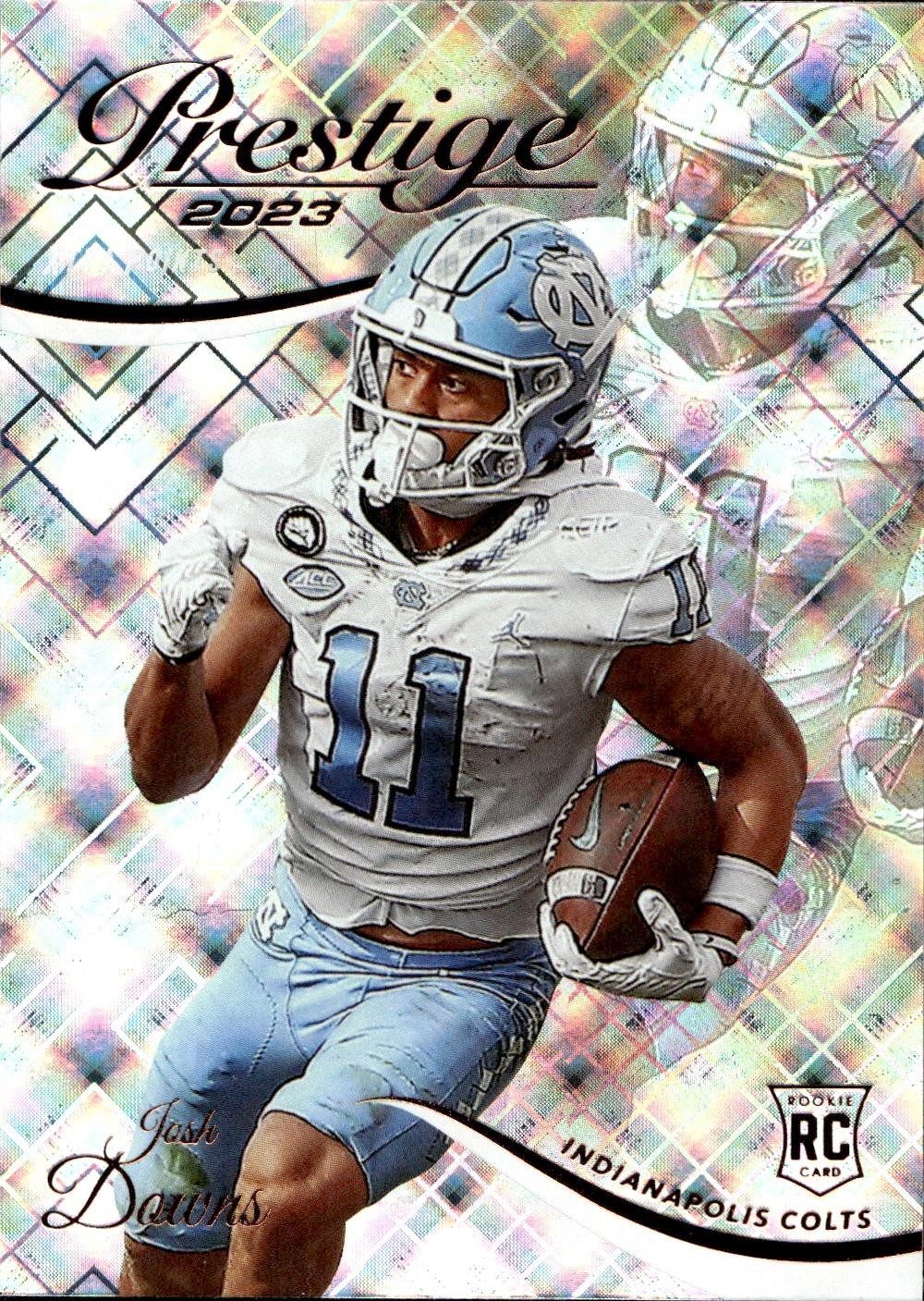 2023 Panini Prestige #353 Josh Downs Xtra Points Diamond