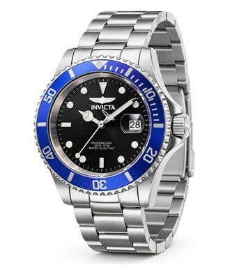 Invicta Men's Pro Diver 50940 Blue Dial Stainless Steel Quartz New