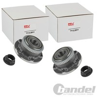 2X NTY Radlager Satz Hinten Beidseitig Passend FÜR CitroËN Evasion Jumpy Fiat