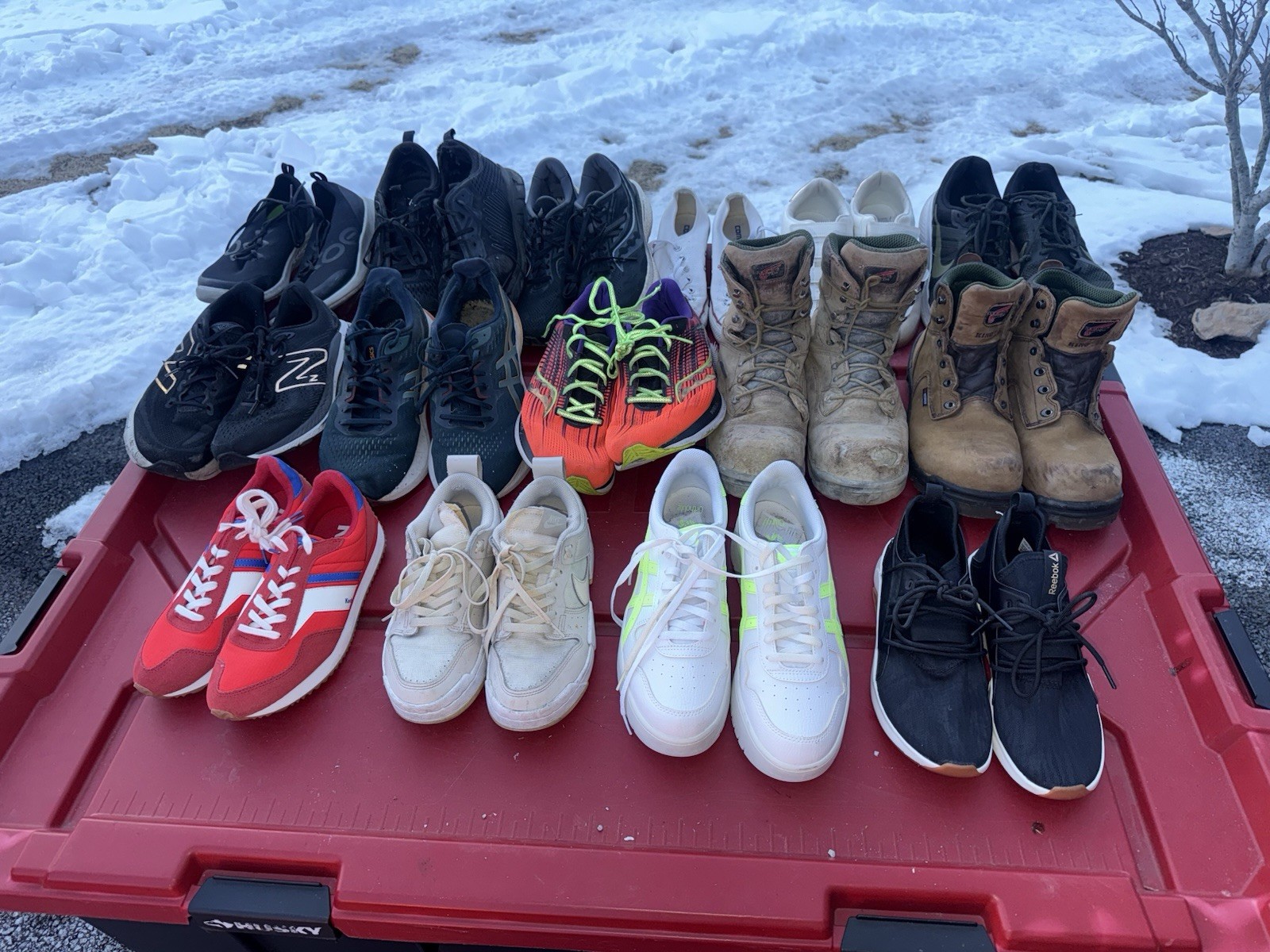 Lot of 45 Pairs Of Shoes | Hoka | Brooks | Jordan | Please Read Description ⚡️ thumbnail 13