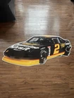 Vintage 1990's Miller Genuine Draft Rusty Wallace Car #2 Tin Metal Large Sign