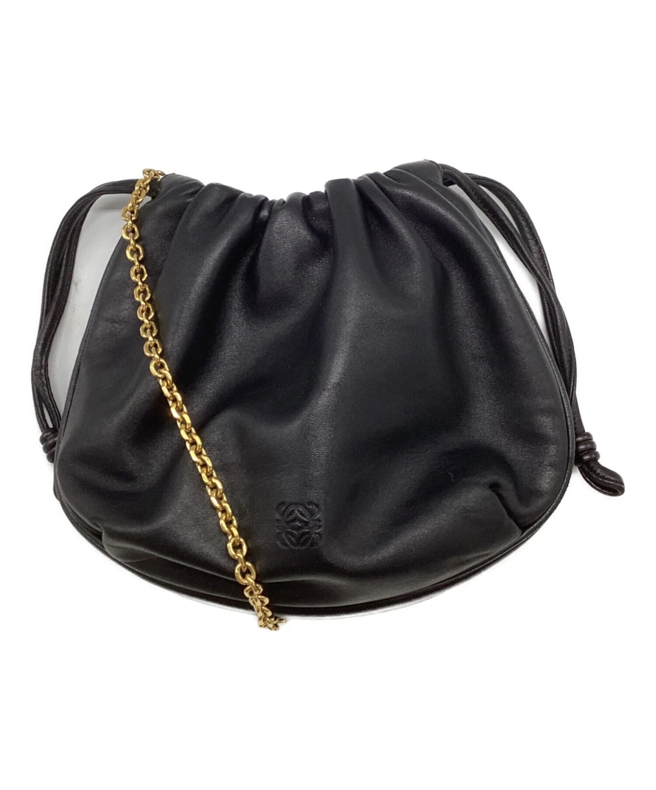 Loewe — Loewe Chain Shoulder Black Shoulder Bag #TFB9541