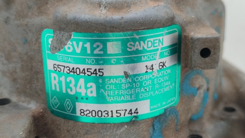 8200315744 KLIMAKOMPRESSOR / 2254649 FÜR RENAULT KANGOO KC0/1_ 1.5 DCI KC07