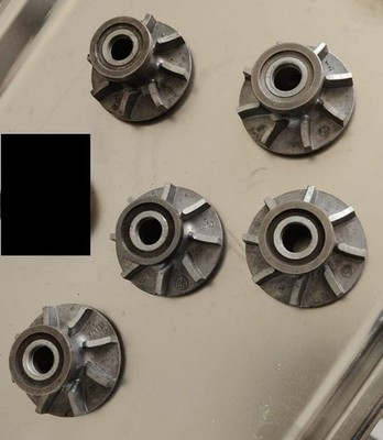 Pump impeller impeller impeller of water pump Wartburg 312 353, Barkas B 1000