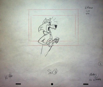 Loopy De Loop 1963 JERRY EISENBERG Hand-Drawn Production Pencil Layout