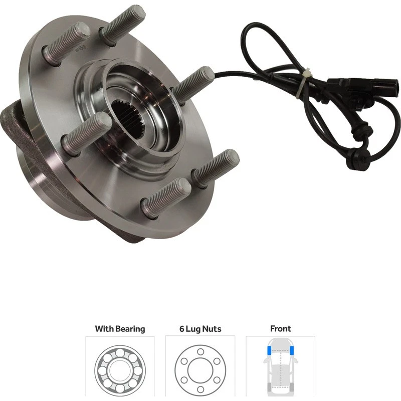 Wheel Hub Fits 2011-2020 Nissan Armada Infiniti QX80 QX56 - Image 2 of 4