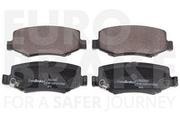 Eurobrake Bremsbelagsatz, Scheibenbremse Hinterachse U.A. FüR Dodge, Jeep