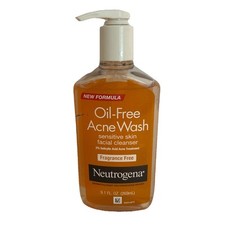 Neutrogena Oil Free Acne Wash Fragrance Free 9.1 oz. Exp. 5/2026