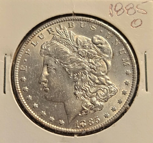1885 O UNCIRCULATED MORGAN SILVER DOLLAR
