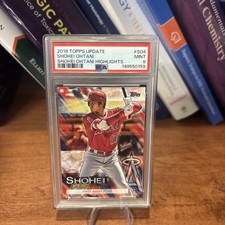 2019 Topps Update Series Shohei Ohtani Player Highlights #SO-4 PSA 9