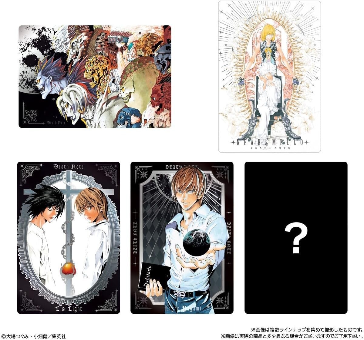 BANDAI DEATH NOTE Wafer Card Collection 20 Packs Box from Japan JP