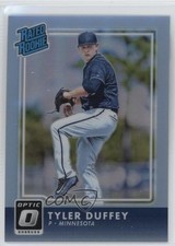 2016 Panini Donruss Optic Rated Rookies Carolina Blue 15/50 Tyler Duffey #60 0t2