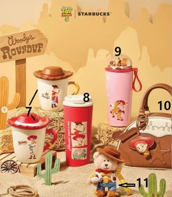 2026 Starbucks Korea Toy Story Buzz Woody Tumbler Cup Option a