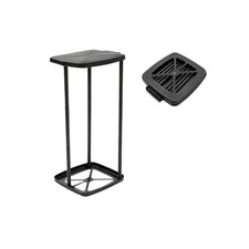 Klappbarer M&uuml;llsackst&auml;nder mit Deckel H&ouml;henverstellbar f&uuml;r Camping, Outdoor