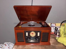 Victrola ITVS-200B 6-in-1 Nostalgic Bluetooth Record Player
