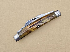 old CASE XX U.S.A. 5488 large vintage Stag Congress Pocket Knife 1965-69