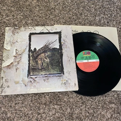 LED Zeppelin IV 4 Zoso 1971 Vinyl Record Club Pressing SD 7208