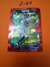 2021 Panini Prizm - Robert Woods #65 Red Ice Prizm