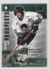 2004 ITG Heroes and Prospects Hockey Lives Fall Expo 10/10 James Wisniewski 0f2