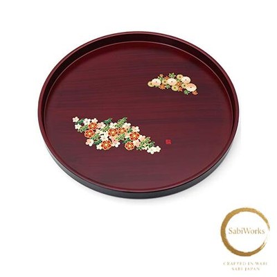 Neu Nakanishi Kogei 0773008 Yoshio Seigane Marubon Holzmaserung Frühling und ...