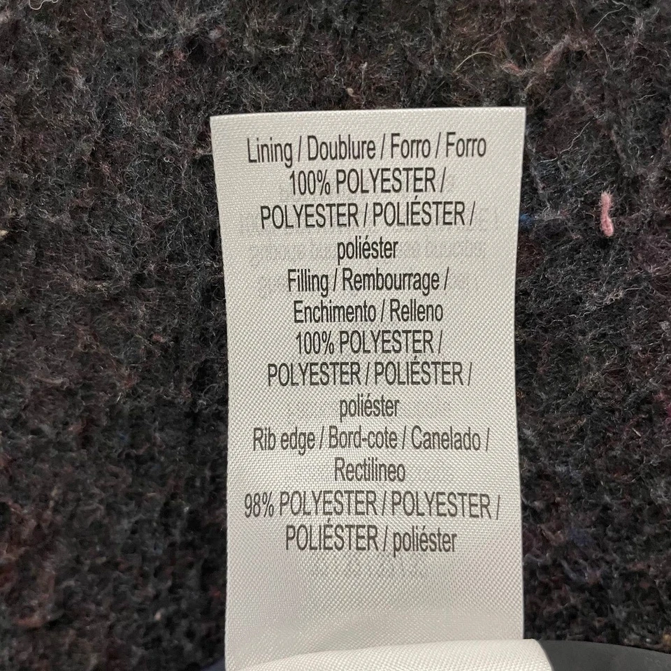 LACOSTE Oversized Embroidered Logo Bomber Jacket Women's Size 32/US 0 - Image 2 of 4